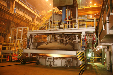 ТАГМЕТ. Вакууматор (установка для кратковременной вакуумной обработки жидкой стали). Введен в эксплуатацию в ноябре 2010 г.