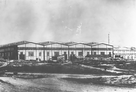 Таганрогский металлургический завод. Трубопрокатный цех № 1.  Фотография 1930-х гг.