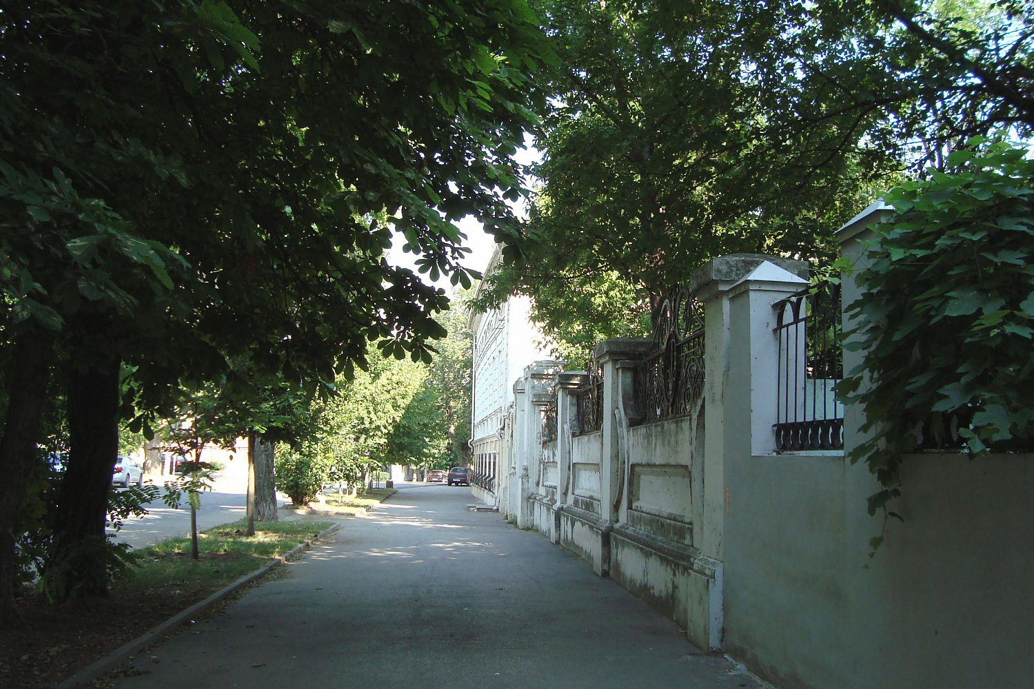 Греческая улица в районе дома Авьерино Фотография О. Галушко. 2019 г.