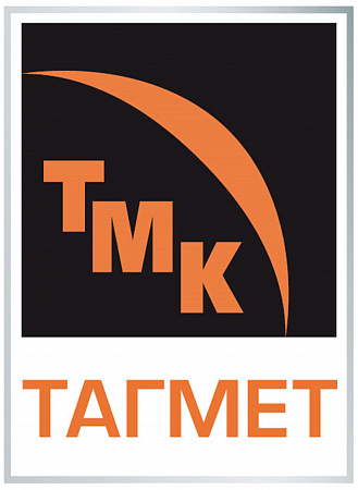 Логотип ТМК-ТАГМЕТ. В 2004 г. Таганрогский металлургический завод вошел  в группу Трубная Металлургическая Компания